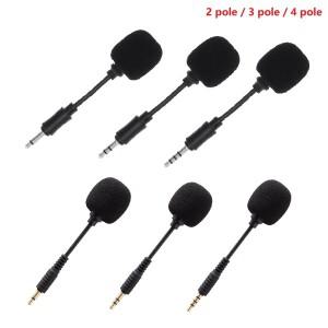 [호환품]미니 소형 호환 3.5mm 마이크 2극/3극/4극 플렉시블 게임 붐 사운드 카드/PC/노트북 노트북