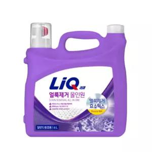 리큐 세탁 세제 대용량 얼룩 제거 올인원 겸용 6L 1개 BNS