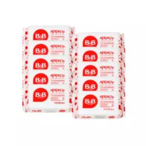 메디앙스 비앤비 유아 세탁 속옷 빨래 비누 10개 BNS