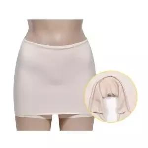 안심 3중가드 Y존커버 치마형 네모팬티 - 베이지 WF4D3B4