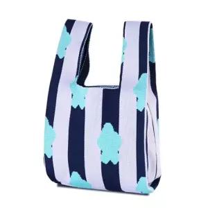 봉다리백 가방 스트라이프 미니 가방 구름스카이 봉다리가방 봉다리백 봉지가방 봉지백