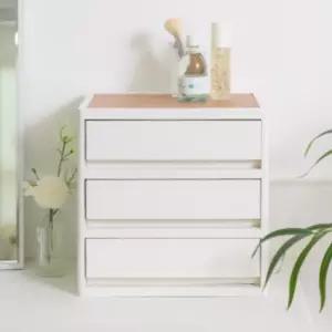 창신리빙 프랑코 3단 서랍장 콤팩트 수납 화장대 주방