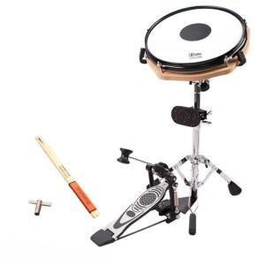 드럼연습패드 2인치 킥드럼 연습기 드럼 가정용 초보자 페달 드럼백 거치대가방