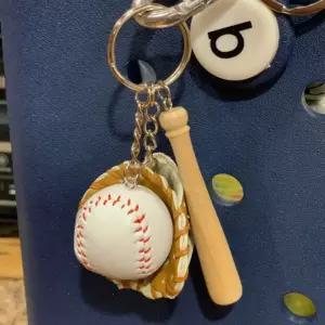 야구 키링 글러브 야구공 방망이 열쇠고리 차동호회키링 링선물 귀여운 핸드폰링 차키 열쇠링 가방링 여자