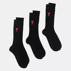 [아미](공용)아미 23SS 블랙 삭스 USC606 379 001