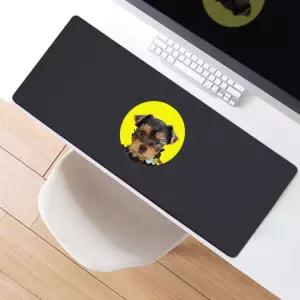 강아지 초상화 마우스패드 장패드 데스크매트 게이밍 키보드 부드러운 책상 소품
