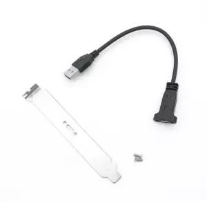 USB 포트 C타입 변환 어댑터 브라켓 포함 20cm젠더 연결용 컨버터 케이블 C케이블