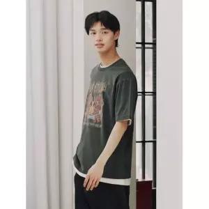 탑텐 TOPTEN 공용) 콜라보 그래픽 반팔 티 (핫 스터프)_MSF3TS3002 MSF3TS3002 274992