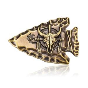 비비오텐 웨스턴 벨트 버클 북유럽 바이킹 늑대 사슴 독수리 황소