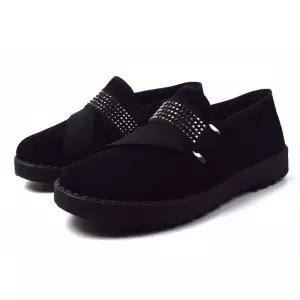 여성 안감기모 비즈 슬립온 겨울 스니커즈 미끄럼방지온 여자온 통굽온 통굽 키높이온 높이 운동화 컴포트