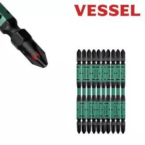 육각비트 임팩 십자팁 2X110mm 스텝토션비트 10PCS