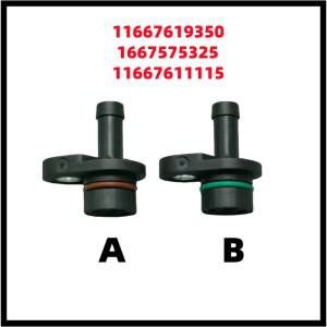 BMW E70 E71 X5 X6 X3 X1 N55 브레이크 진공 펌프 체크 밸브 커넥터 오일 플러그 수리 키트 11667619350 16