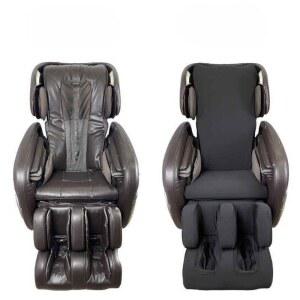 바디프렌드 가죽교체 안마의자커버 상체천커버(갈색) 안마 마사지 밀림방지 의자