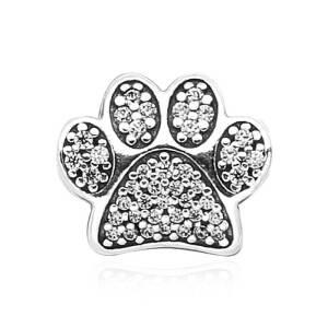 [판도라]791714CZ 스파클링 파우 프린트 참