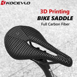 KOCEVLO 3D 프린팅 자전거 안장 탄소 섬유 240x14 3/155mm MTB 산악 도로 사이클링 쿠션
