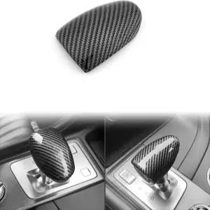 JUIVEEL 기어 변속 노브 커버 스틱 프로텍터 카 시프터 스티커 2017-2022 제네시스 G80 2015-2023