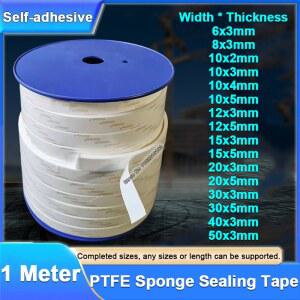 1미터 스펀지 씰링 실란트 가스켓 스트립 발포 50MM 테이프 탄성 확장형