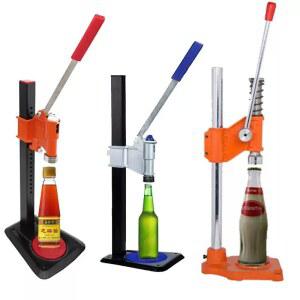 맥주병 캡핑기 씰링기 가정용 열수축 은색 압축기 뚜껑을 스러움 참기름병 유리병 26mm