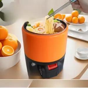 야외 밥솥 충전식 베터리 전기냄비 캠핑 여행용 압력 보온 요리 무선 쿠커