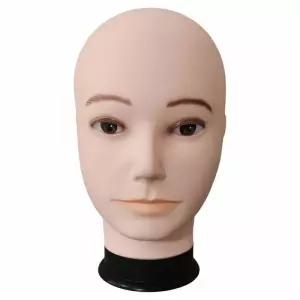 SMP 민두 마네킹 머리통 대머리 부드럽고 않은 두피문신마네킹 모자 큰 모형