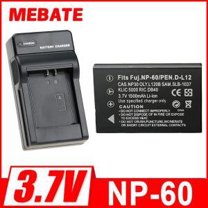 NP-60 카메라 배터리 + Fujifilm Finepix 50i 601 F401 줌 1500mAh용 충전기