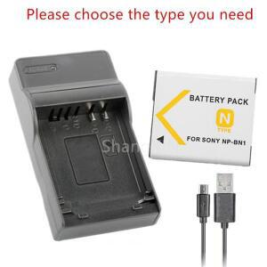 소니 사이버샷 DSC-J10 QX10 T110 T99 TF1 W530 용 배터리 또는 충전기