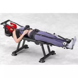 척추견인기 요추 홈트 전동 스트레칭 경추 이완 교정