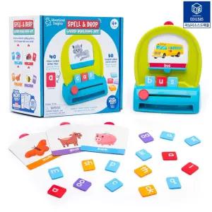 러닝리소스 스펠앤드랍 워드 빌딩세트 알파벳 스펠링 영어 단어놀이 학습 장난감 어휘력향상