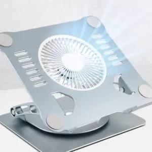 LED 풍속조절 회전 스탠드 냉각팬 쿨러 노트북 거치대 WFJ1OAI
