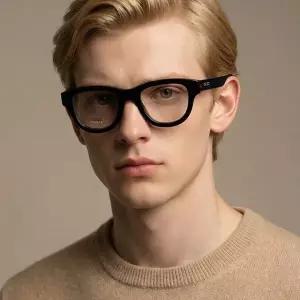 [겐조] 안경테 KZ50184I 001 명품 블랙 두꺼운 뿔테 패션 남자 여자