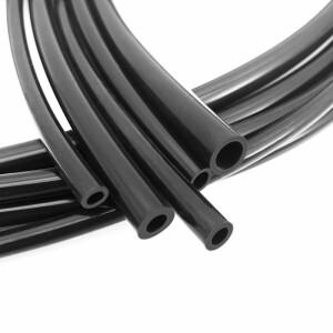 1미터 NBR 검정 고무 호스 오일/압력 저항 튜브 ID2/3/4/5/6/7/8mm 유연한 연료 공급 파이프