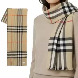 [버버리] 자이언트체크 라이트웨이트 울스카프 8085069 2