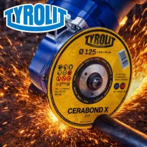 티롤릿 세라본드 절단석 핸드 그라인더날 125mm 컷팅날 메탈 스텐 겸용