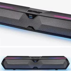 브리츠 Britz 2채널 사운드바 블루투스 PC용 스피커 BR-T9 레인보우 LED
