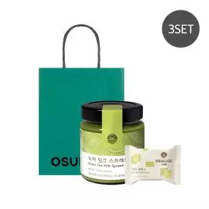 [롯데백화점]오설록 [오설록] 녹차 밀크 스프레드X3개(웨하스1입증정)