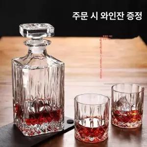 위스키 유리병 예쁜 투명 투명 미니 50ml