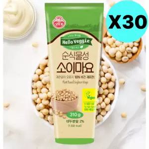 오뚜기 헬로베지 순식물성 소이마요 마요네즈 30개 BNS