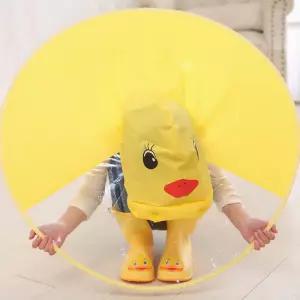 아동우비 모자우비 캐릭터 EVA 1개 사계절용 아동우비