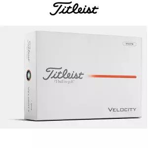 [캘러웨이]타이틀리스트 벨로시티 골프볼 공 12구 Velocity 화이트 2026
