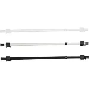 가로봉 행거 다용도 시스템 드레스 기둥식 행거 옷장 브라켓 클램프 침실 고정 세트