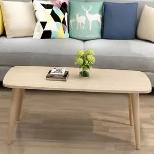 원룸 원목 좌탁 인테리어 낮은 좌식 거실 원목 테이블 소파 미니 원형