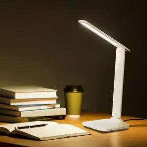 침실 스탠드 조명 접이식 무드등 터치 책상 스탠드 조명 밝기 휴대용 무단계 충전식 각도 독서 학생 타입