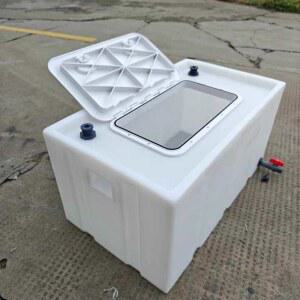 거치대 수족관 관상용 운반 양동이 이동 탱크 차단 활어 횟집 물고기통 오수통 캔버스