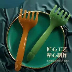 두피괄사 마사지 레진 두피 마사지기 바디 목 다리 마사지용 오각형 스크래핑 스틱