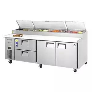 부성 B240PS-22RRRS-E 업소용 서랍형 피자 토핑 테이블 냉장고