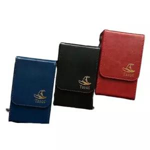 가죽 타로카드 케이스 타로 틴케이스 보관함 가죽파우치