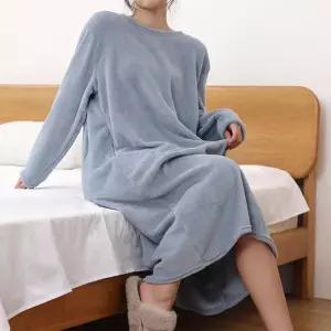 [로즈엘리]오버핏 빅사이즈 수면원피스 담요잠옷 8컬러 2026