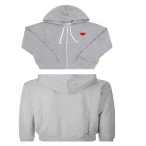 꼼데가르송 후드 집업