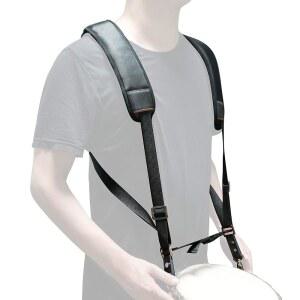 젬베 어깨끈 미끄럼 방지 디자인 핸드 드럼 타악기 벨트 블랙