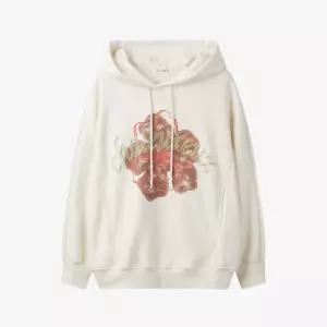 [롯데백화점]씨씨콜렉트 플라워 프린팅 후드 티 C254PSM056